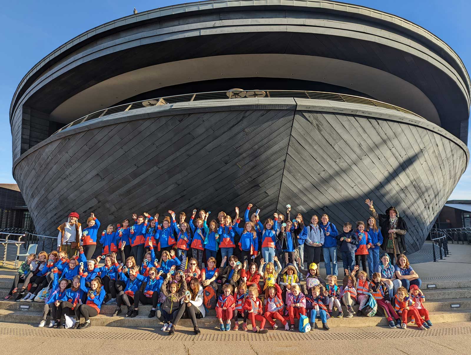 Girlguiding South West England take the Mary Rose Museum by storm