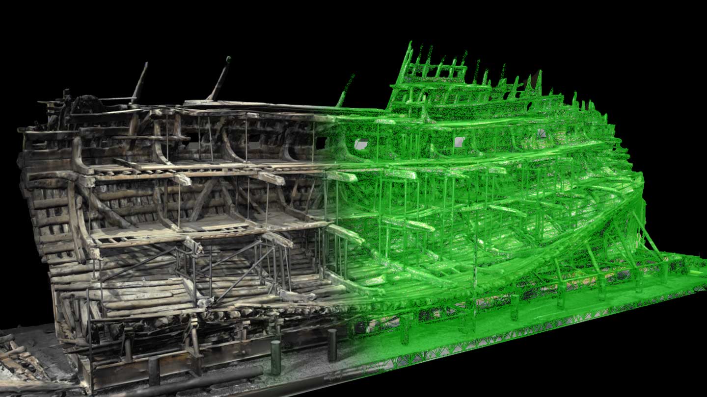 Scanning the Mary Rose